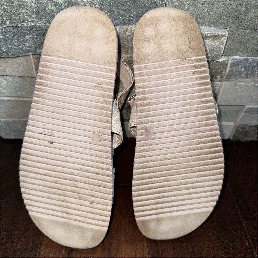 Steve Madden Mona Slingback Footbed Platform Sandals Womens 7.5 Light Beige - Picture 11 of 11
